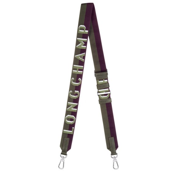 Longchamp |Shadow Schultergurt Laurel – Canvas |Laurel