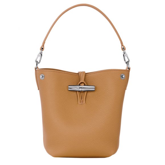 Longchamp |Le Roseau XS Beuteltasche Walnuss – Leder |Walnuss
