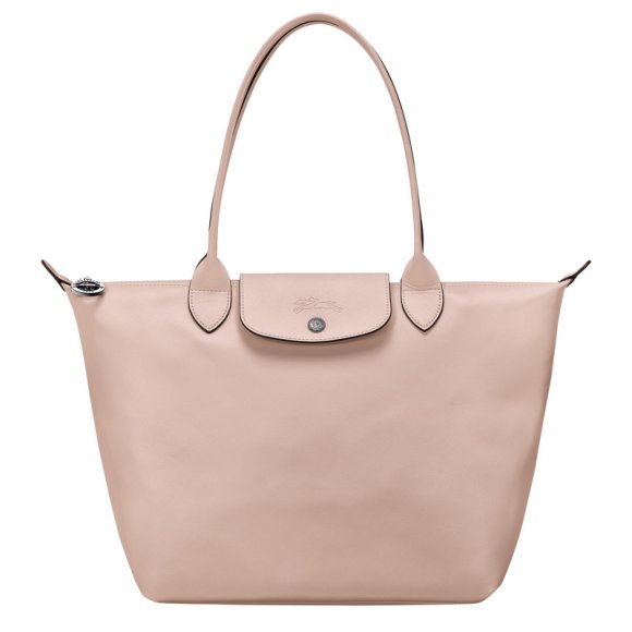Longchamp |Le Pliage Xtra M Tragetasche Nude – Leder |Nude