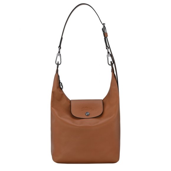 Longchamp |Le Pliage Xtra M Schultertasche Cognac – Leder |Cognac