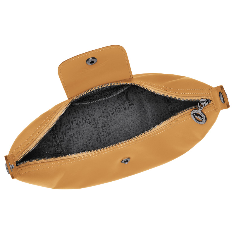 Longchamp |Le Pliage Xtra XS Handtasche Honig – Leder |Honigfarben