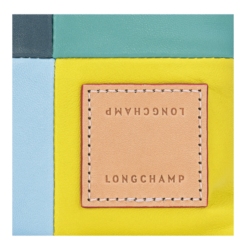 Longchamp |Re-play XS Handtasche Eukalyptus – Leder |Eukalyptus