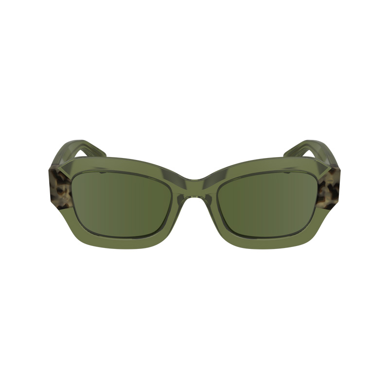 Longchamp |Sonnenbrille Khaki Havana – Acetat |Khaki Havana