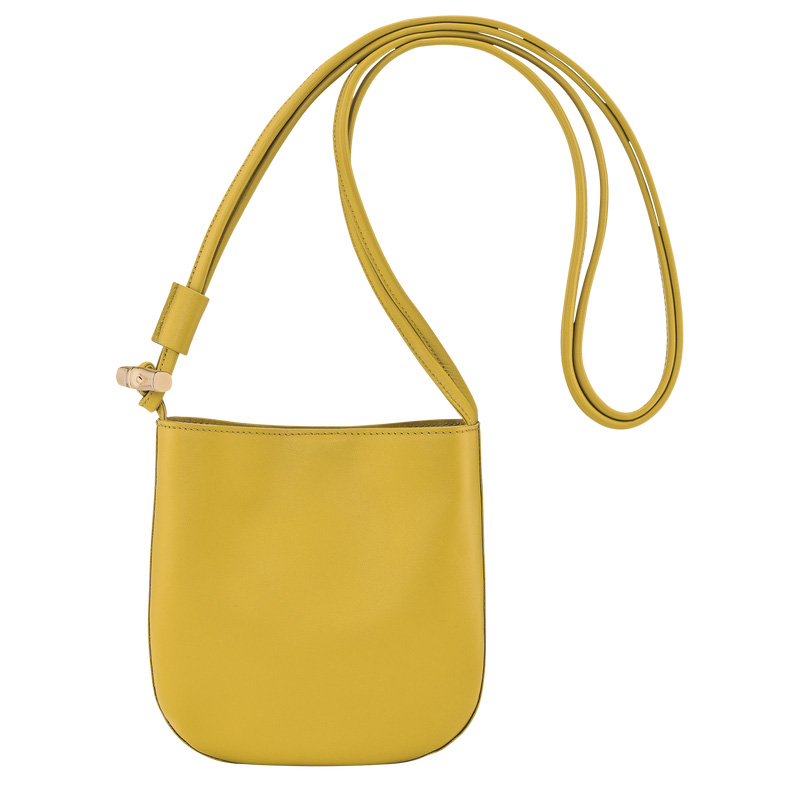 Longchamp |Le Roseau S Umhängetasche Ginger – Leder |Ginger