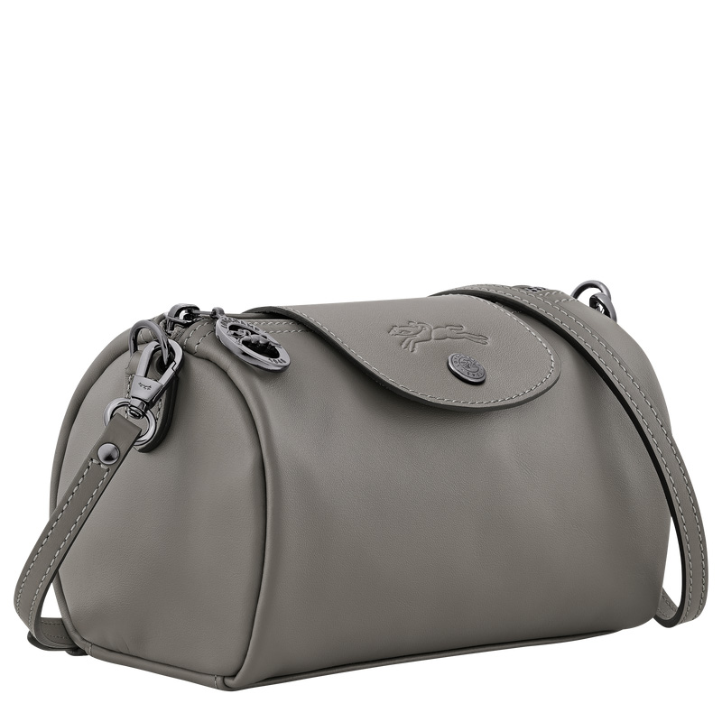 Longchamp |Le Pliage Xtra XS Umhängetasche Turtledove - Leder |Turteltaube