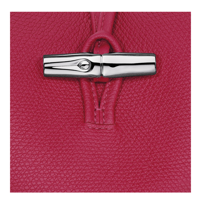 Longchamp |Le Roseau XS Beuteltasche, Beetroot – Leder |Beetroot