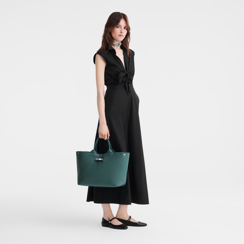 Longchamp |Le Roseau L Handtasche Zeder – Leder |Zeder Longchamp |Le Roseau L Handtasche Zeder – Leder |Zeder