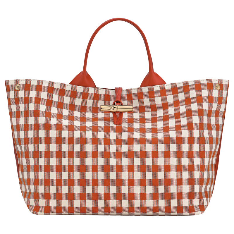 Longchamp |Le Roseau L Handtasche Rinde - Canvas |Rinde