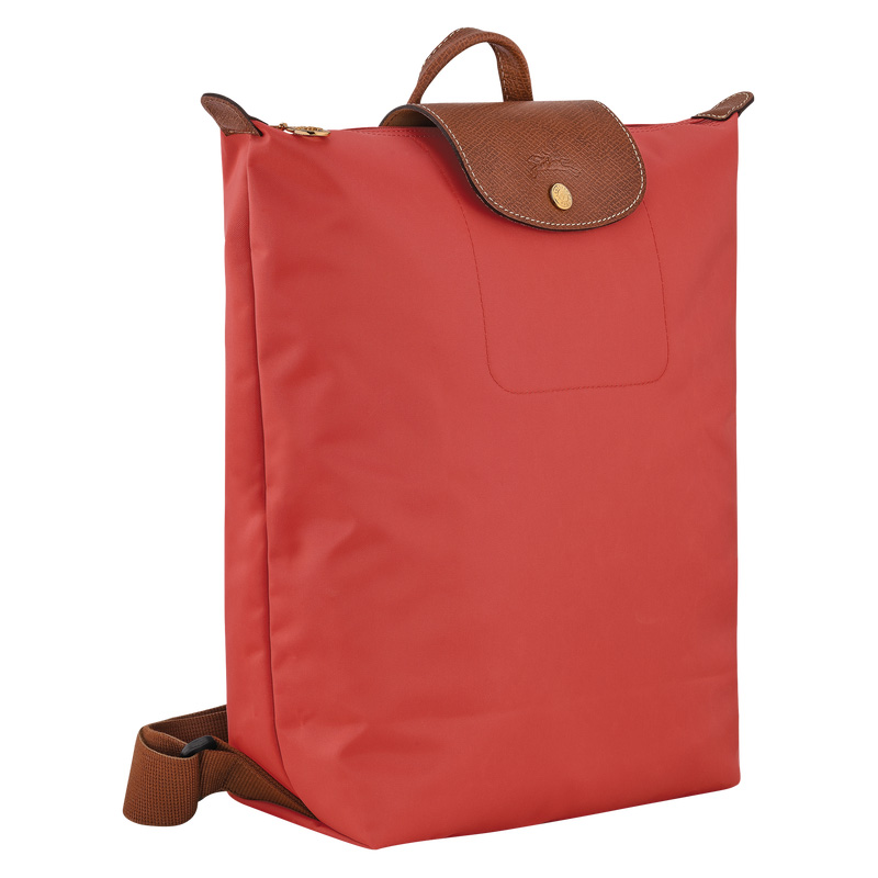Longchamp |Le Pliage Original M Rucksack Tomate – Canvas |Tomate