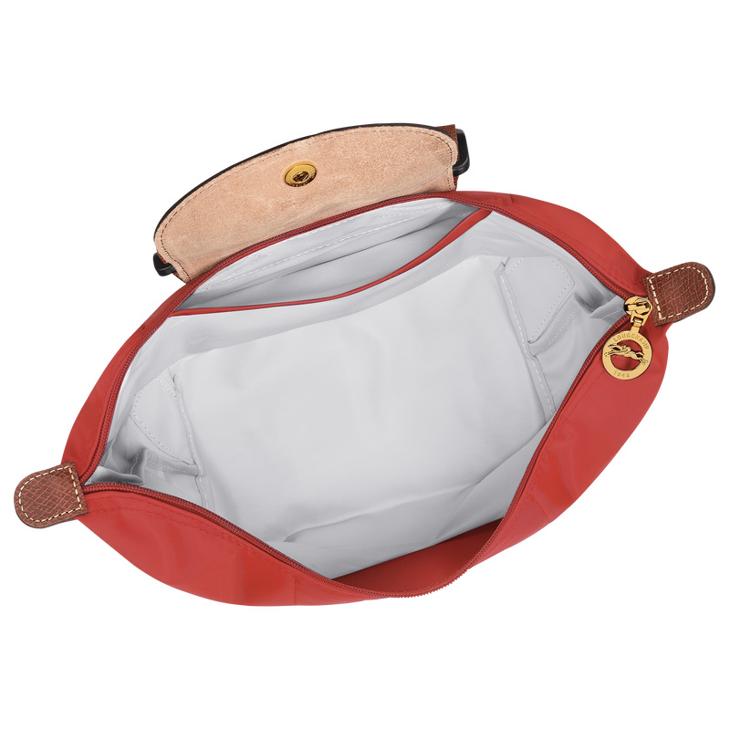 Longchamp |Le Pliage Original M Rucksack Tomate – Canvas |Tomate