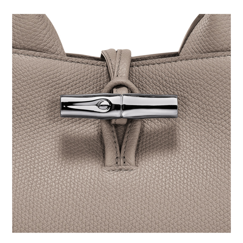 Longchamp |Le Roseau S Handtasche, Ton – Leder |Clay