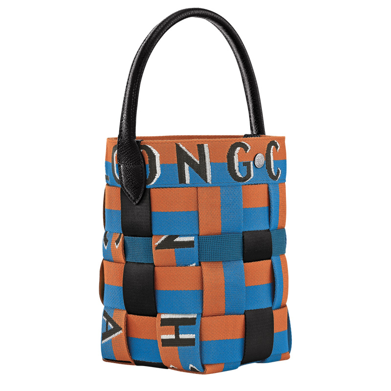 Longchamp |Re-Play XS Beuteltasche Zeder/Walnuss – Canvas |Zeder/Walnuss