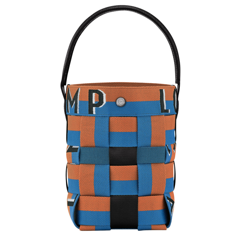 Longchamp |Re-Play XS Beuteltasche Zeder/Walnuss – Canvas |Zeder/Walnuss