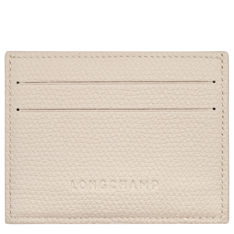 Longchamp |Le Roseau Kartenetui, Papier – Leder |Papier