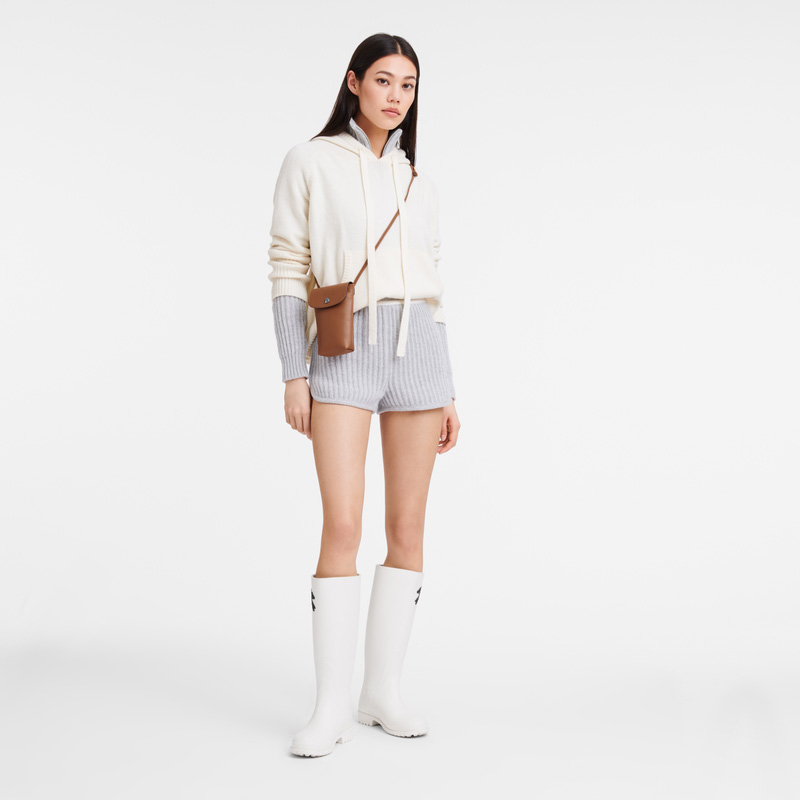 Longchamp |Le Pliage Xtra Handyhülle mit Lederband Cognac - Leder |Cognac