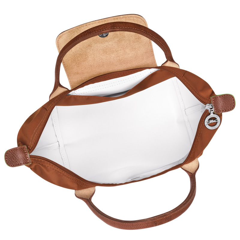 Longchamp |Le Pliage Green S Handtasche Cognac – Recyceltes Canvas |Cognac Longchamp |Le Pliage Green S Handtasche Cognac – Recyceltes Canvas |Cognac