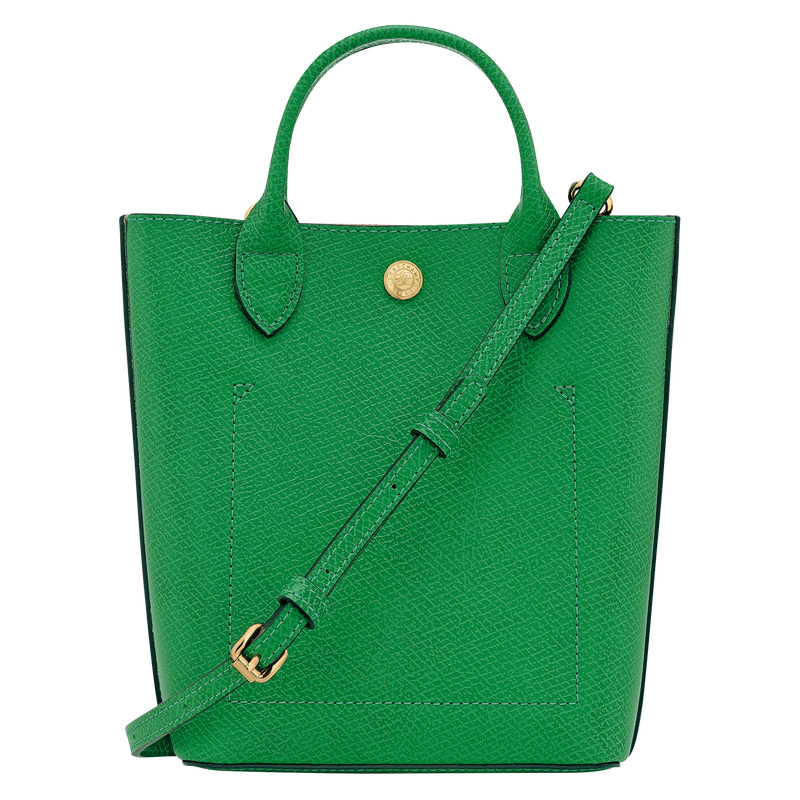 Longchamp |Pure XS Tote Bag, Grün – Leder |Grün