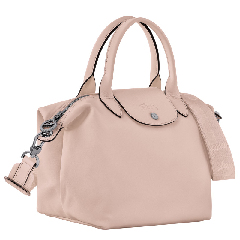 Longchamp |Le Pliage Xtra S Handtasche, Nude – Leder |Nude