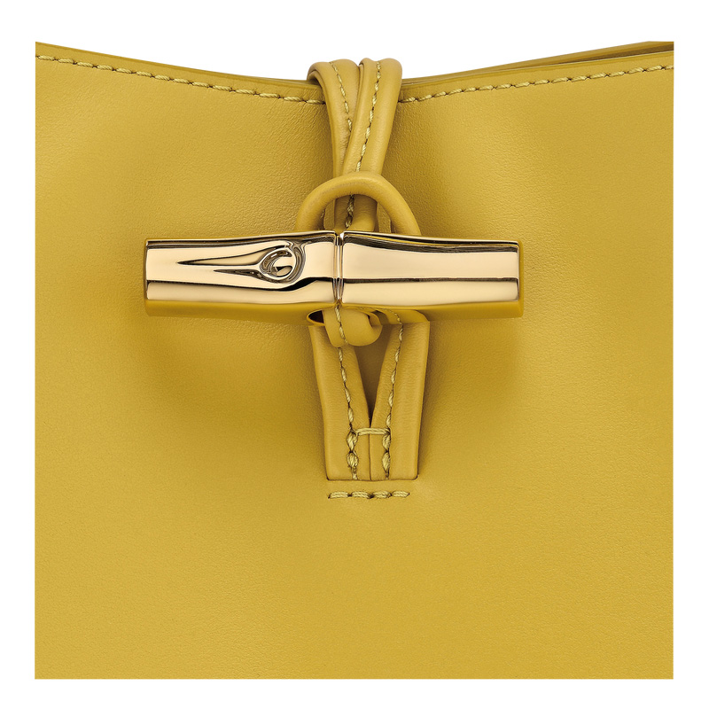 Longchamp |Le Roseau M Hobo Bag Ingwer – Leder |Ingwer