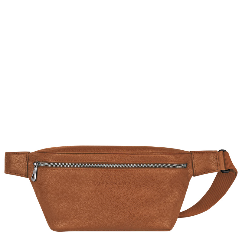 Longchamp |Le Foulonn M Gürteltasche Karamell – Leder |Karamell