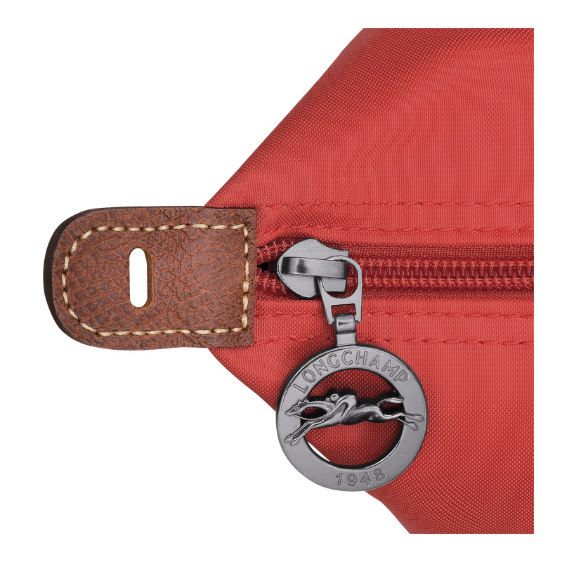 Longchamp |Le Pliage Original L Reisetasche, Tomate – Recyceltes Canvas |Tomate