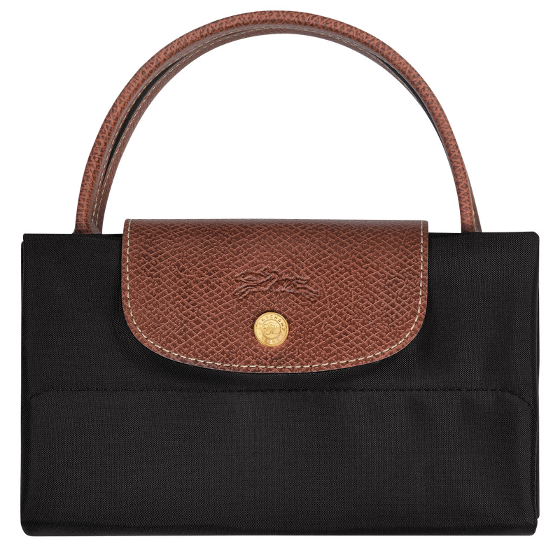 Longchamp |Le Pliage Original M Tragetasche Schwarz – Canvas |Schwarz