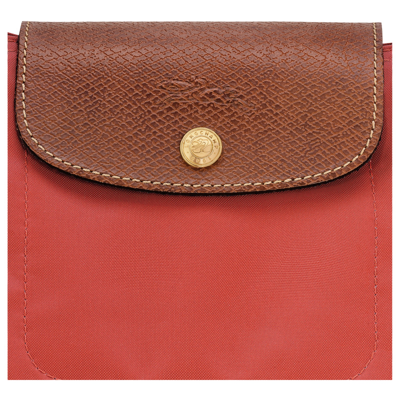 Longchamp |Le Pliage Original M Tote Bag, Tomate – Canvas |Tomate
