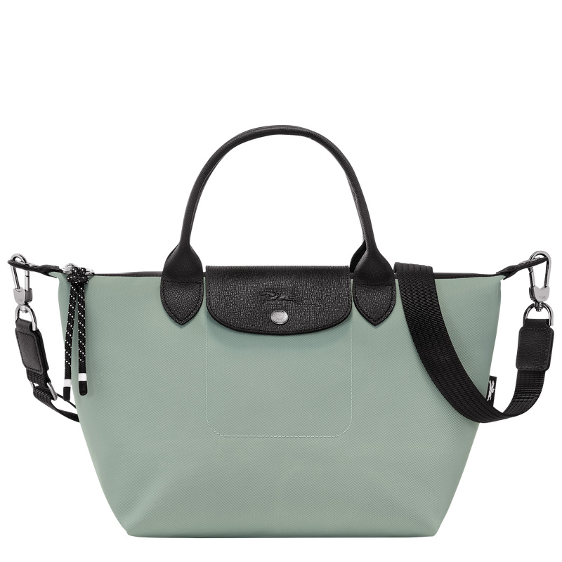 Longchamp |Le Pliage Energy S Handtasche, Eisenhut – Recyceltes Canvas |Eisenkraut