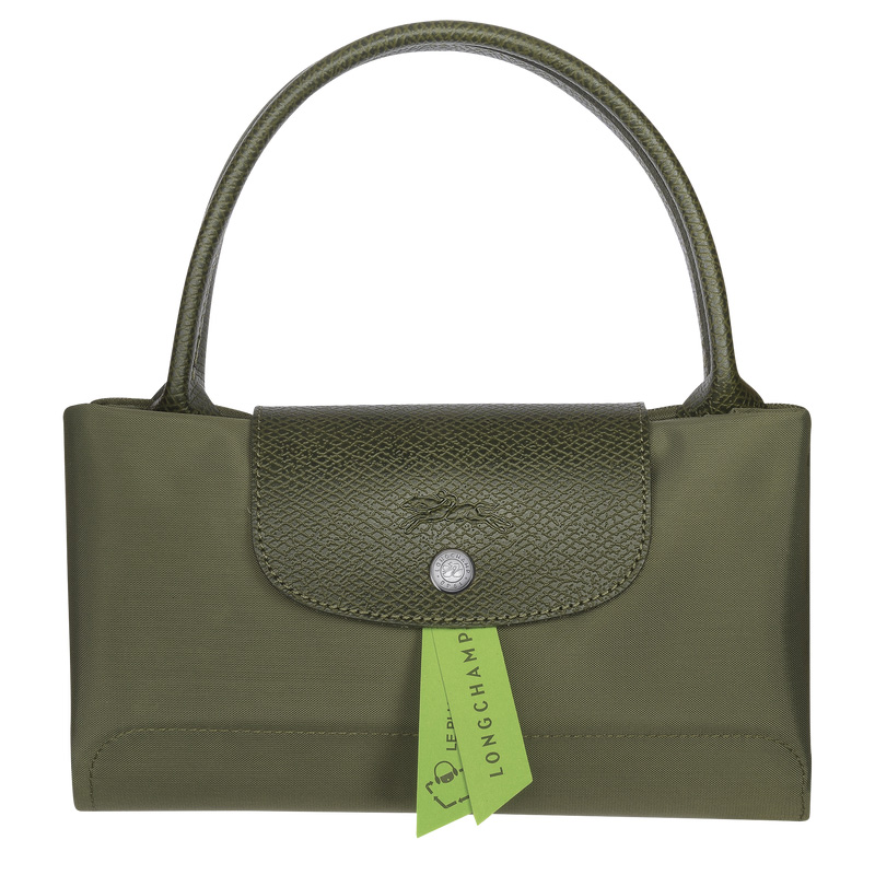 Longchamp |Le Pliage Grüne Handtasche M Forest – Recyceltes Canvas |Forest Longchamp |Le Pliage Grüne Handtasche M Forest – Recyceltes Canvas |Forest