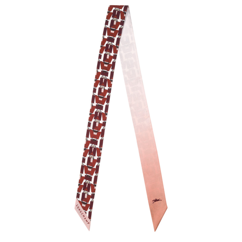 Longchamp |Origami Le Pliage Bandeau Nude – Seide |Hautfarben