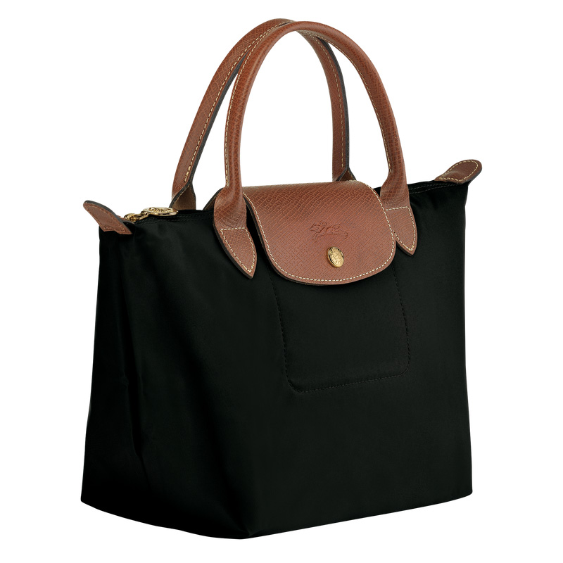 Longchamp |Le Pliage Original S Handtasche Schwarz – Recyceltes Canvas |Schwarz