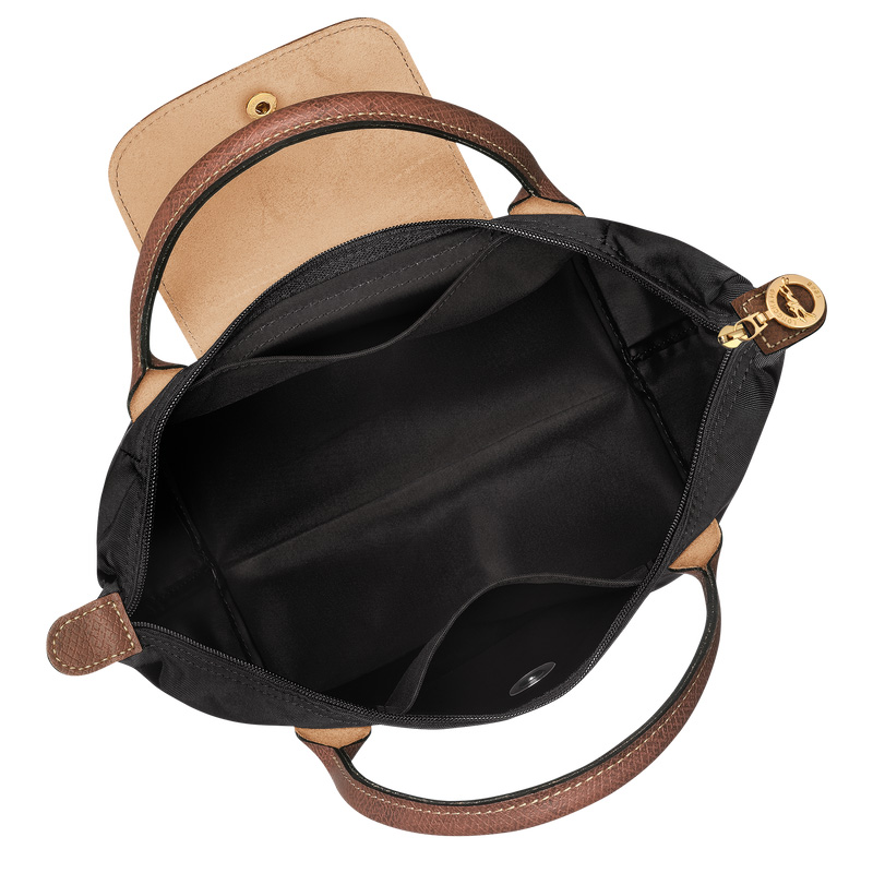 Longchamp |Le Pliage Original S Handtasche Schwarz – Recyceltes Canvas |Schwarz