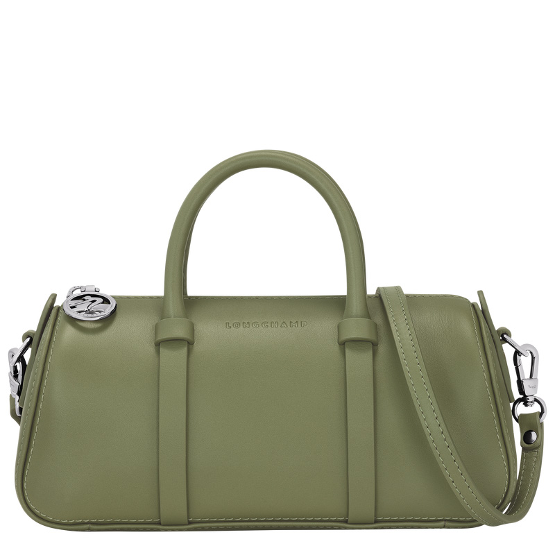 Longchamp |Daylong S Handtasche, Lorbeer – Leder |Laurel