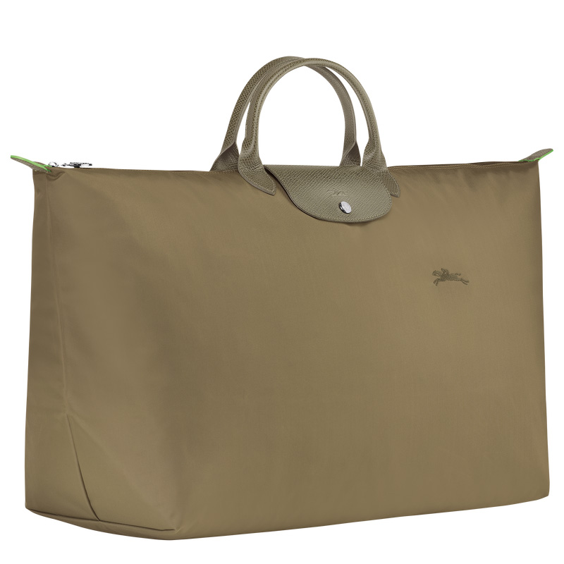Longchamp |Le Pliage Grüne XL Reisetasche Artischocke – Recyceltes Canvas |Artischocke