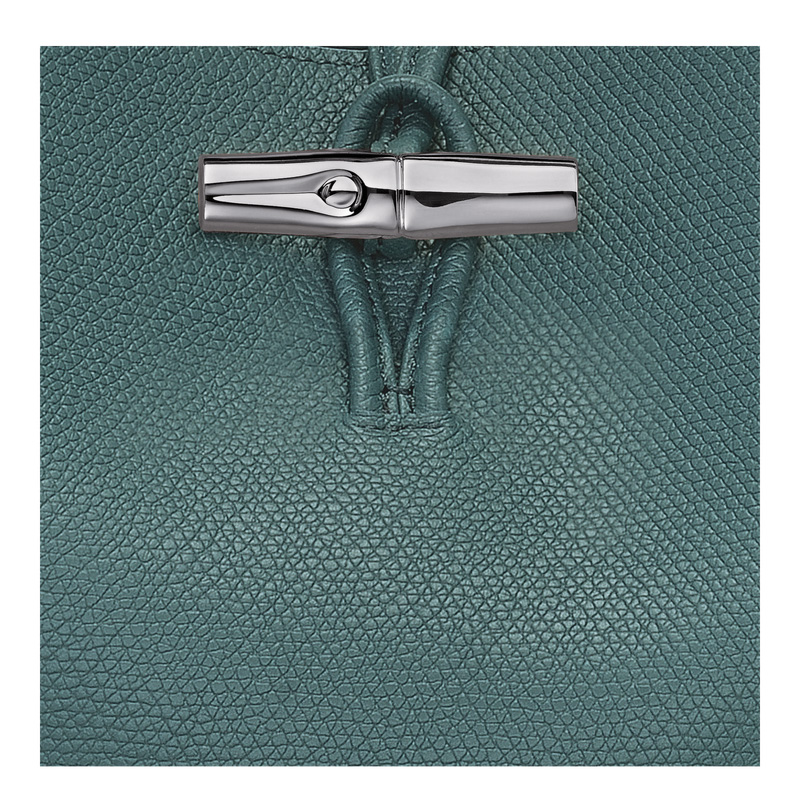 Longchamp |Le Roseau M Schultertasche Zeder – Leder |Zeder