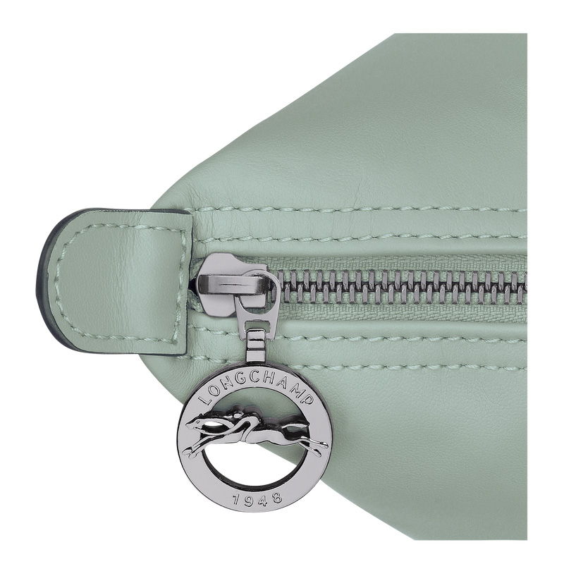 Longchamp |Le Pliage Xtra M Tote Bag, Eisenhut – Leder |Eisenkraut