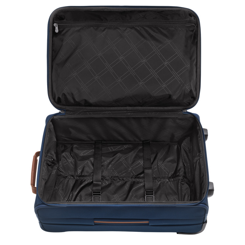 Longchamp |Boxford M Handgepäck Blau – Recyceltes Canvas |Blau