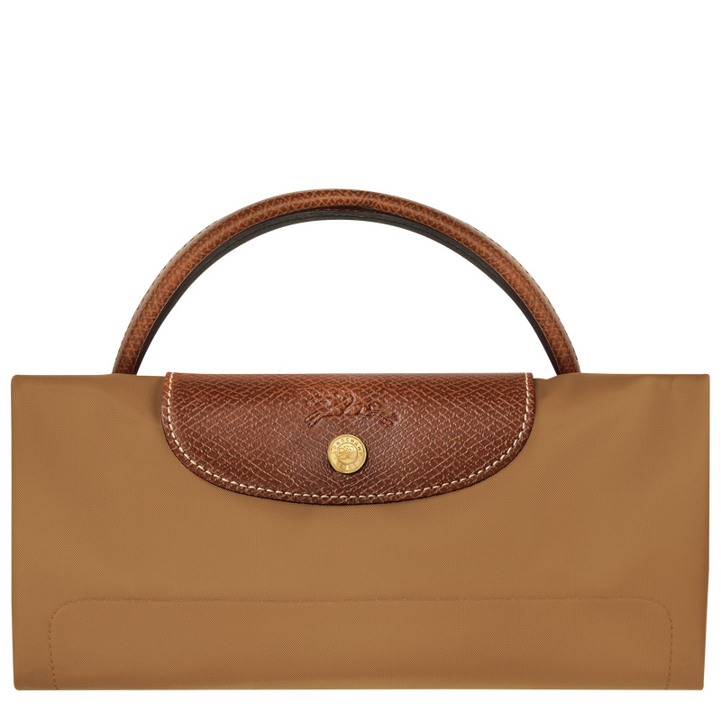 Longchamp |Le Pliage Original L Reisetasche Rehbraun – Recyceltes Canvas |Rehbraun