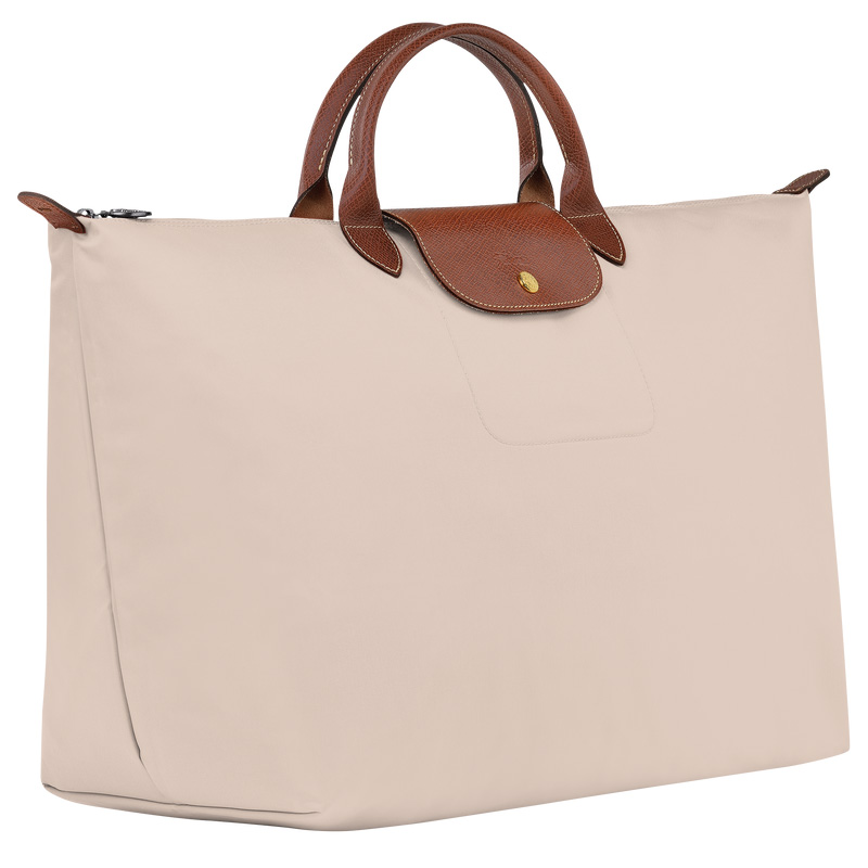 Longchamp |Le Pliage Original L Reisetasche Papier – Recyceltes Canvas |Papier