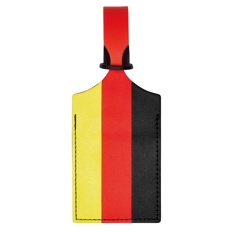 Longchamp |LGP Reisegepäckanhänger Schwarz – Leder |Schwarz