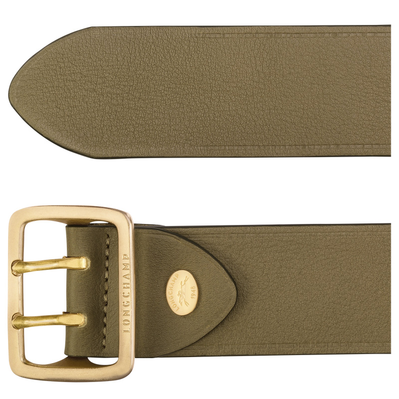 Longchamp |Damengürtel Artischocke – Leder |Artischocke