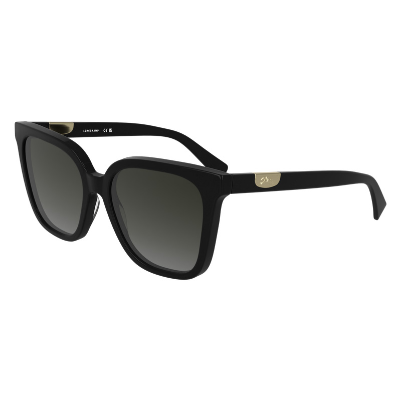 Longchamp |Sonnenbrille Schwarz – Acetat |Schwarz Longchamp |Sonnenbrille Schwarz – Acetat |Schwarz