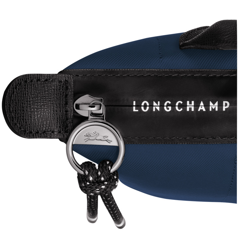 Longchamp |Le Pliage Energy Pouch Navy – Recyceltes Canvas |Marineblau