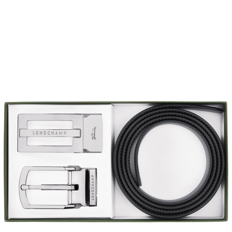 Longchamp |Delta Box Schwarz/Mokka – Leder |Schwarz/Mokka