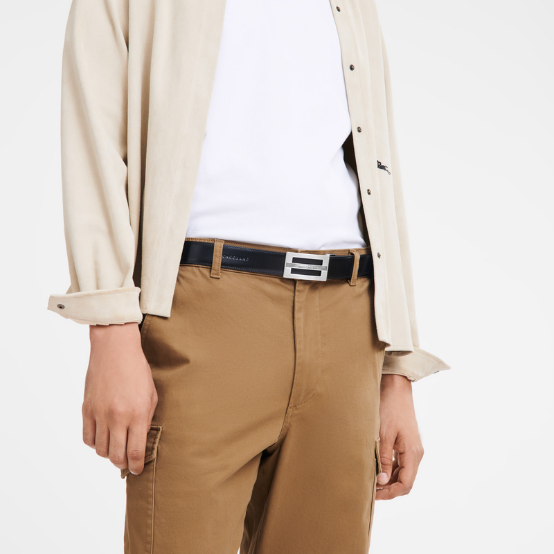 Longchamp |Delta Box Schwarz/Mokka – Leder |Schwarz/Mokka