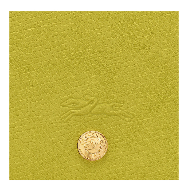 Longchamp |Pure S Umhängetasche, Kiwigrün – Leder |Kiwigrün