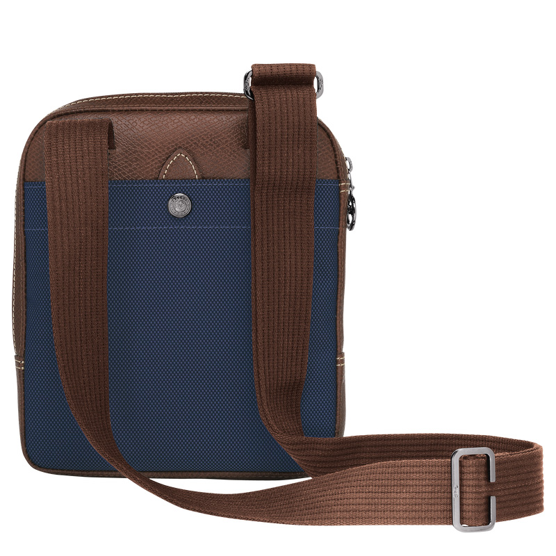 Longchamp |Boxford XS Umhängetasche Blau – Recyceltes Canvas |Blau