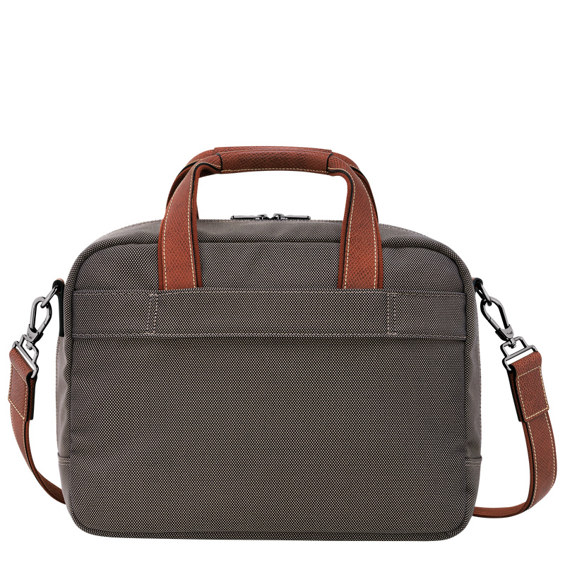 Longchamp |Boxford S Reisetasche Braun – Recyceltes Canvas |Braun