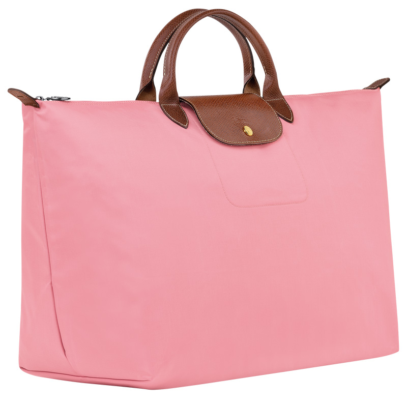 Longchamp |Le Pliage Original L Reisetasche, Marshmallow – Recyceltes Canvas |Marshmallow