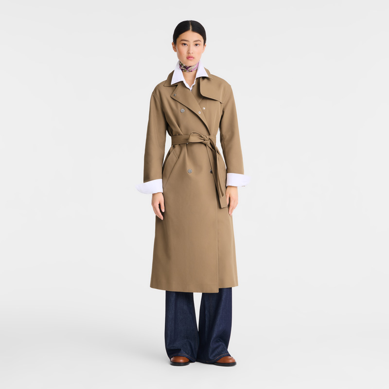 Longchamp |Trenchcoat Root – Gabardine |Root